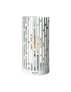 Arti & Mestieri - Lampada da tavolo Kamalea-bianco marmo-⌀ 15x30 cm di altezza