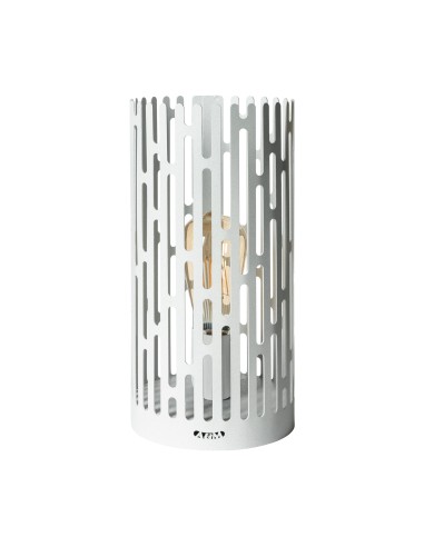 Arti & Mestieri - Lampada da tavolo Kamalea-bianco marmo-⌀ 15x30 cm di altezza