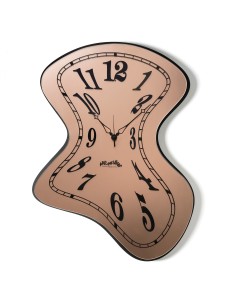 Arti & Mestieri - Orologio da parete Salvador-beige/crystal luxe ambra 51,5 x 70 cm di altezza 2