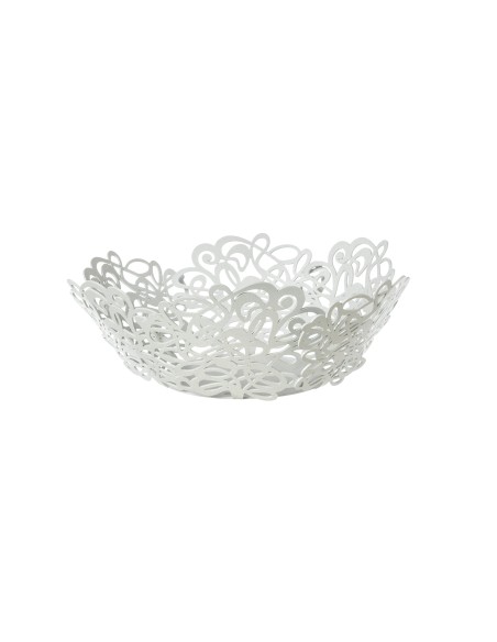Arti & Mestieri - Centrotavola di design Scarabocchio piccolo-bianco marmo ∅ 28 x 10 cm di altezza