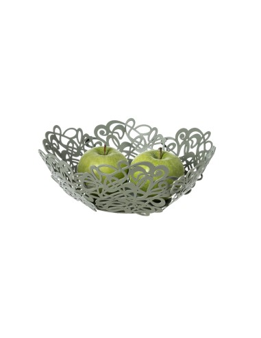 Arti & Mestieri - Centrotavola di design Scarabocchio piccolo-bianco marmo ∅ 28 x 10 cm di altezza