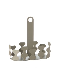 Arti & Mestieri - Porta bicchieri Nori-sabbia 20 x 8 x 20 cm di altezza