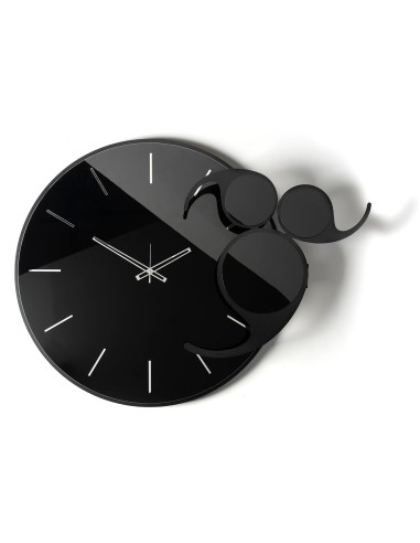 Arti & Mestieri - Orologio da parete Apostrofo-beige/crystal luxe bronzo-85 x 70 cm di altezza