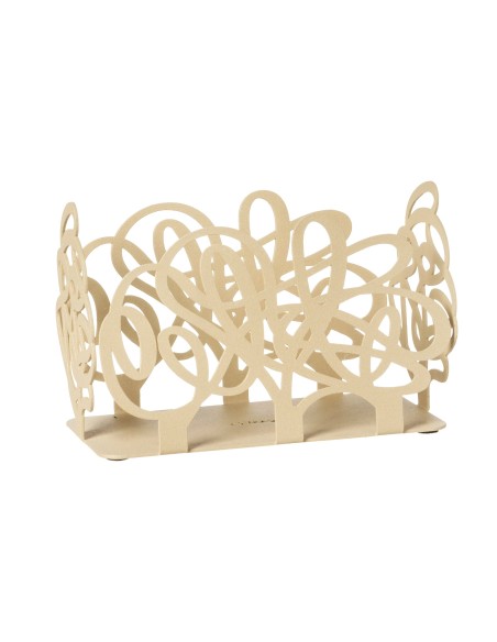 Arti & Mestieri - Porta bicchieri Scarabocchio-chantilly 16 x 8 x 10,5 cm di altezza