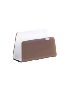 Vesta Home - Porta Tovaglioli Verticale Like Water·marrone Monosatinato·13 X 6 X 8,5 H Th. 5 Mm 2