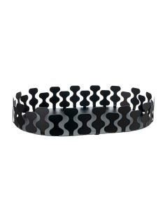 Arti & Mestieri - Vassoio moderno Nori nero 48 x 30 x 8 cm di altezza