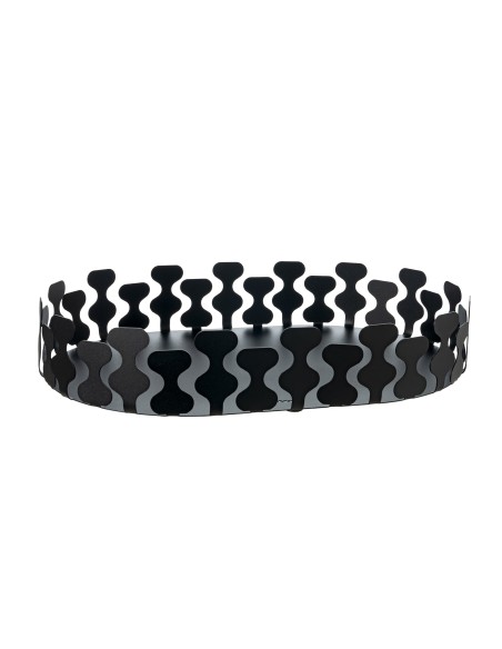 Arti & Mestieri - Vassoio moderno Nori nero 48 x 30 x 8 cm di altezza