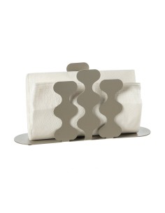 Arti & Mestieri - Portatovaglioli di design Nori verticale-bianco marmo 24 x 6 x 12 cm di altezza 2