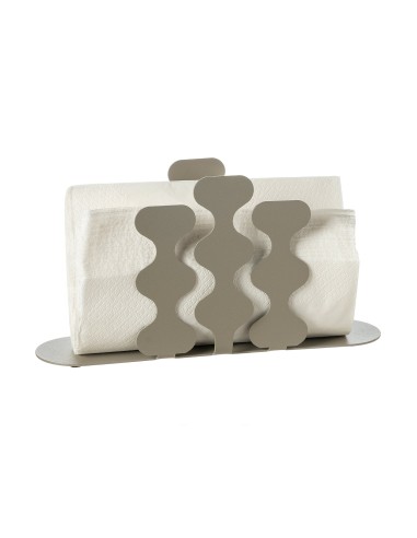 Arti & Mestieri - Portatovaglioli di design Nori verticale-bianco marmo 24 x 6 x 12 cm di altezza