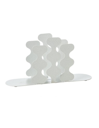 Arti & Mestieri - Portatovaglioli di design Nori verticale-bianco marmo 24 x 6 x 12 cm di altezza