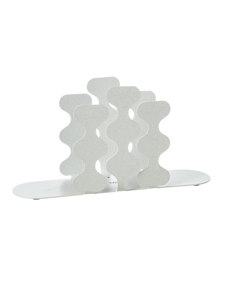Arti & Mestieri - Portatovaglioli di design Nori verticale-bianco marmo 24 x 6 x 12 cm di altezza