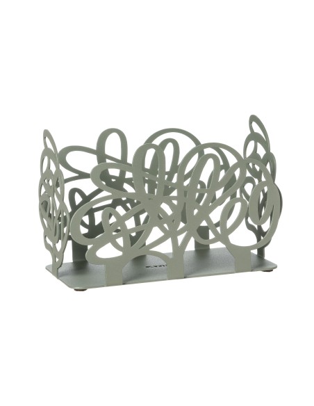 Arti & Mestieri - Porta bicchieri Scarabocchio-giada 16 x 8 x 10,5 cm di altezza