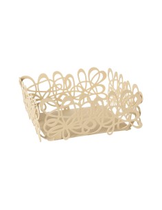 Arti & Mestieri - Portatovaglioli di design Scarabocchio-bianco marmo 17 x 17 x 9 cm di altezza 2