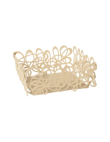 Arti & Mestieri - Portatovaglioli di design Scarabocchio-bianco marmo 17 x 17 x 9 cm di altezza