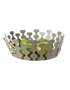 Arti & Mestieri - Centrotavola moderno Nori grande-sabbia ∅ 28 x 12 cm di altezza 2