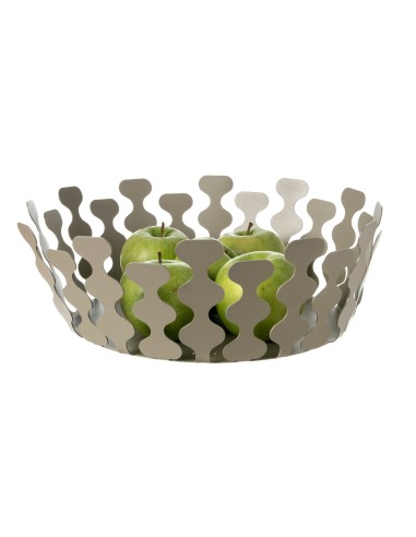 Arti & Mestieri - Centrotavola moderno Nori grande-sabbia ∅ 28 x 12 cm di altezza