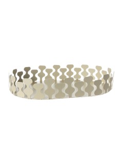 Arti & Mestieri - Vassoio moderno Nori chantilly 48 x 30 x 8 cm di altezza