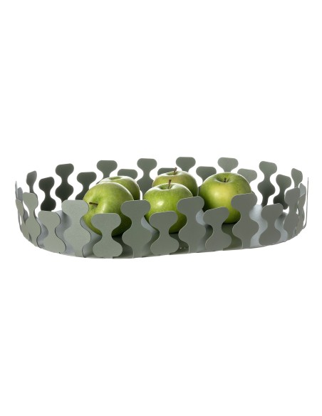 Arti & Mestieri - Vassoio moderno Nori-sabbia 48 x 30 x 8 cm di altezza