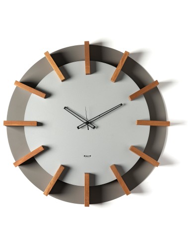 Arti & Mestieri - Orologio da parete particolare Timon-fango/alluminio ∅ 70 cm