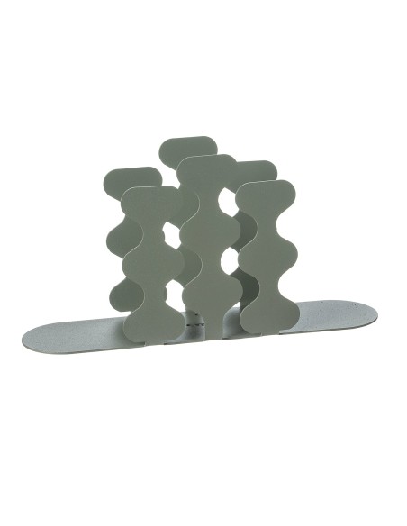 Arti & Mestieri - Portatovaglioli di design Nori verticale-giada 24 x 6 x 12 cm di altezza