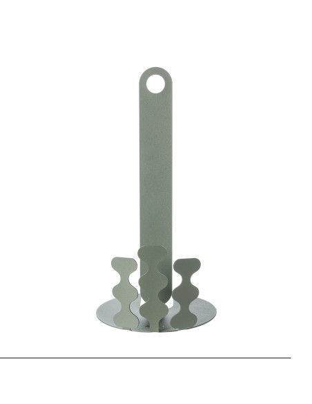 Arti & Mestieri - Porta rotolo da cucina Nori-giada ∅ 15 x 30 cm di altezza