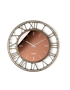 Arti & Mestieri - Orologio da parete Axis 70-fango/crystal luxe fumé ∅ 70 cm 2