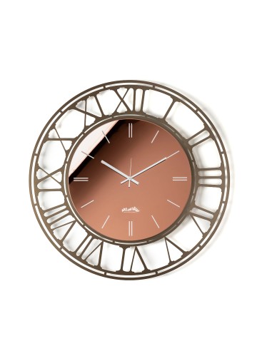 Arti & Mestieri - Orologio da parete Axis 70-fango/crystal luxe fumé ∅ 70 cm