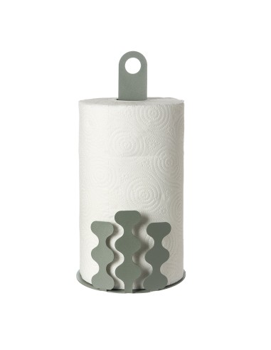 Arti & Mestieri - Porta rotolo da cucina Nori-bianco marmo ∅ 15 x 30 cm di altezza