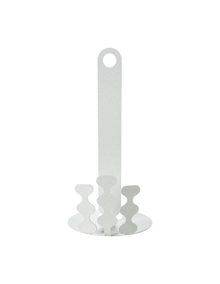 Arti & Mestieri - Porta rotolo da cucina Nori-bianco marmo ∅ 15 x 30 cm di altezza