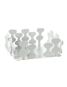 Arti & Mestieri - Portatovaglioli di design Nori-bianco marmo 17 x 17 x 7 cm di altezza