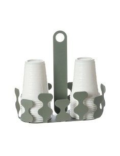 Arti & Mestieri - Porta bicchieri Nori-chantilly-20 x 8 x 20 cm di altezza 2