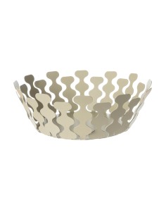 Arti & Mestieri - Centrotavola moderno Nori piccolo-chantilly ∅ 32 x 12,5 cm di altezza