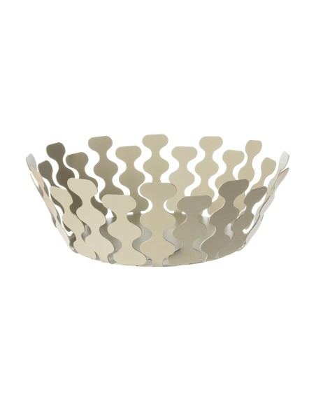 Arti & Mestieri - Centrotavola moderno Nori piccolo-chantilly ∅ 32 x 12,5 cm di altezza