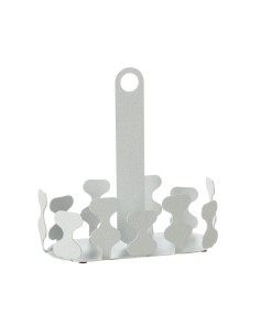 Arti & Mestieri - Porta bicchieri Nori-bianco marmo 20 x 8 x 20 cm di altezza