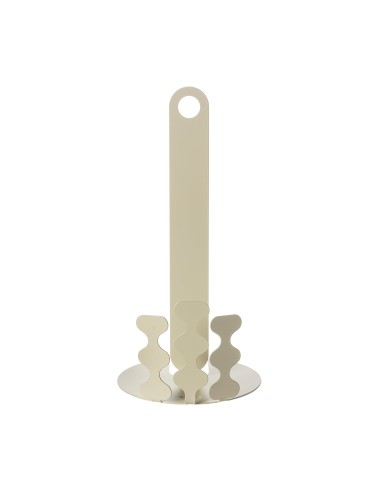 Arti & Mestieri - Porta rotolo da cucina Nori-chantilly ∅ 15 x 30 cm di altezza