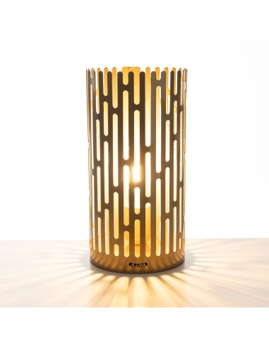 Arti & Mestieri - Lampada da tavolo Kamalea-oro laccato ⌀ 15x30 cm di altezza