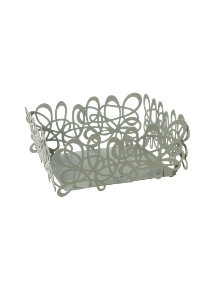 Arti & Mestieri - Portatovaglioli di design Scarabocchio-giada 17 x 17 x 9 cm di altezza