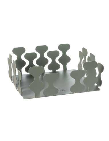 Arti & Mestieri - Portatovaglioli di design Nori-giada 17 x 17 x 7 cm di altezza