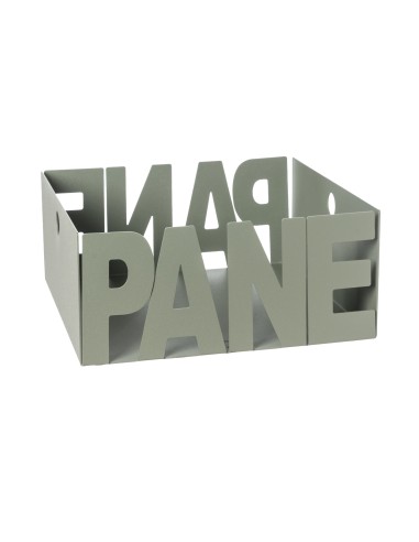Arti & Mestieri - Porta pane Letter-bianco marmo 23 x 23 x 10 cm di altezza