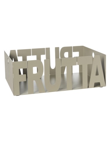 Arti & Mestieri - Fruttiera Letter-sabbia giada  32x23x11H  cm di altezza