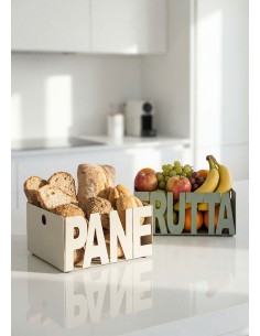 Arti & Mestieri - Porta pane Letter-giada 23 x 23 x 10 cm di altezza 2