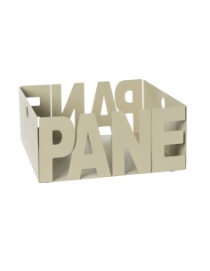 Arti & Mestieri - Porta pane Letter-chantilly-23 x 23 x 10 cm di altezza