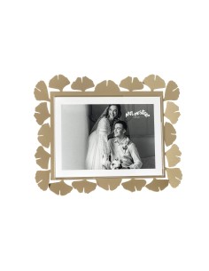 Arti & Mestieri - Portafoto Ginkgo piccolo orizzontale-giada 22 x 17 cm di altezza (15x10 formato foto) 2