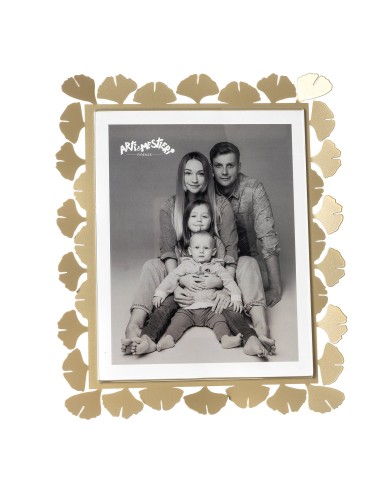 Arti & Mestieri - Portafoto Ginkgo maxi-miele 27 x 32 cm di altezza (20x25 formato foto)