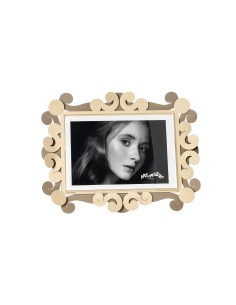 Arti & Mestieri - Portafoto Koko piccolo orizzontale-beige/crema 25 x 20 cm di altezza (13x18 formato foto)