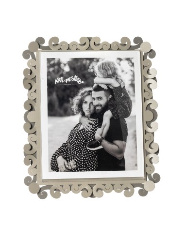 Arti & Mestieri - Portafoto Koko maxi-fango/sabbia 27 x 32 cm di altezza (20x25 formato foto)
