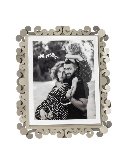 Arti & Mestieri - Portafoto Koko maxi-fango/sabbia 27 x 32 cm di altezza (20x25 formato foto)