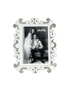 Arti & Mestieri - Portafoto Koko grande-fango/sabbia 20 x 25 cm di altezza (13x18 formato foto) 2