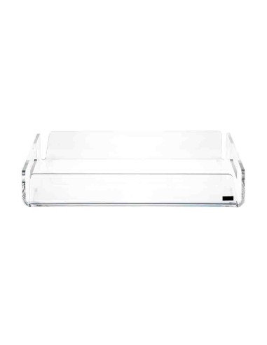 Vesta Home - Vassoio Quadrato Piccolo Like Water·trasparente·30 X 30 X 5 H Th. 5 Mm