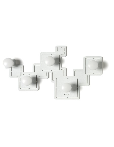 Arti & Mestieri - Appendiabiti Malago-bianco marmo-avorio 45 x 25 cm di altezza